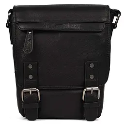 Чоловіча шкіряна сумка через плече Hill&Burry 17х25х6 см sum0025755 - мініатюра 3