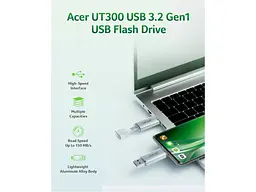 Флешка Acer UT300 32 GB Type-C/USB 3.2 (BL.9BWWA.588) - мініатюра 4