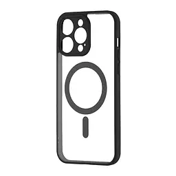 Чохол Color Edge with MagSafe (Protected Camera) iPhone 15 Pro Max Black
