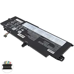 Батарея для ноутбука Lenovo L21M4P75 (ThinkPad T14s Gen 3 ThinkPad T14s Gen 4) 15.36 3700mAh 57Wh Чорний
