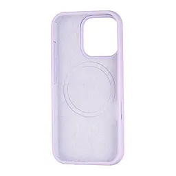 Чохол Silicone Case Full Cover with MagSafe iPhone 16 Pro Lilac - мініатюра 2