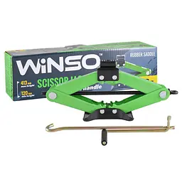 Домкрат ромбовий Winso 2 т 120-413 мм (122100) - мініатюра 3
