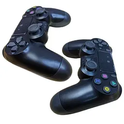 Геймпад бездротовий DoubleShock Bluetooth для PS4, ПК та Smart TV з вібрацією, чорний - мініатюра 6