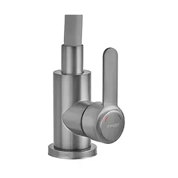 Змішувач для кухні з силіконовим виливом Champion EZA-011 (вилив сірий) graphite refl.gray CH6566, Графіт - мініатюра 4