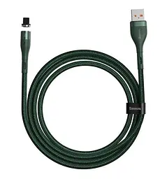 Кабель Baseus Zinc Fabric Magnetic Cable USB-A - Lightning 1м Green (CALXC-K06)