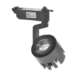 Світильник трековий поворотний LED KW-53/20W WW BK Brille 32-453 - мініатюра 3