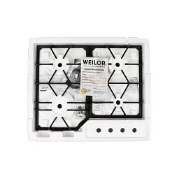 Поверхня газова на склі Weilor GG 604 BL - мініатюра 10
