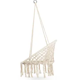 Садова гойдалка Boho Outtec XXL бежевий - мініатюра 6
