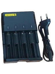 Зарядний пристрій універсальний і4, 4канала, LED-інд, Li-ion, Ni-MH і Ni-Cd, AA/AAA/AAA/C
