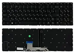 Клавіатура Lenovo IdeaPad 310-15ABR 310-15IAP 310-15IKB 310-15ISK 510-15IKB 510-15ISK чорна без рамки Прямий Enter підсвітка Original PRC