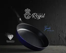 Сковорода Casa Royal D-UKR 20410 "Gusto" 26 см Blue - мініатюра 2