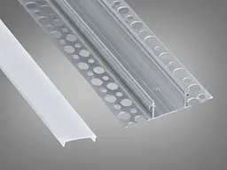 Профіль для LED стрічки, у гіпсокартон