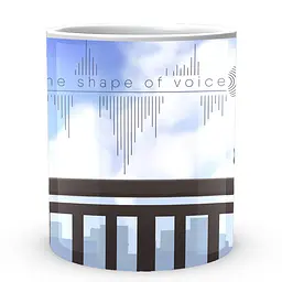 Кухоль GeekLand Silent Voice Форма голосу Ішида Нішимія SV 02.19 330 мл білий - мініатюра 2