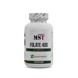 Вітаміни та мінерали MST Nutrition Folate 400 Quatrefolic, 180 капсул - мініатюра 2
