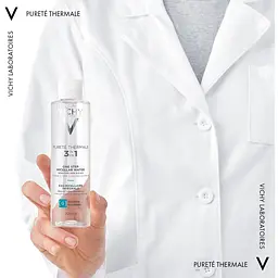Міцелярна вода Vichy Purete Thermale для чутливої шкіри 400 мл - мініатюра 5