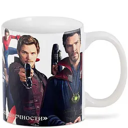 Кухоль GeekLand Captain America Месники: Війна Нескінченності CA.02.119 330 мл білий - мініатюра 2