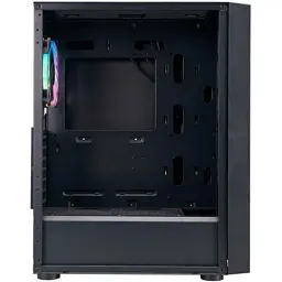 Корпус 1stPlayer Go6-BK-4FS7, Black, без БЖ, Midi Tower, ATX / Micro ATX / Mini ITX, 1xUSB 3.0 / 2xUSB 2.0, макс. CPU - 165 мм / VGA - 320 мм, 4x120 мм RGB, бічна панель із загартованого скла - мініатюра 4