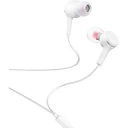 Провідні вакуумні навушники Hoco M78 El Placer універсальні earphones with microphone, 3.5 mm, 1.2m, white