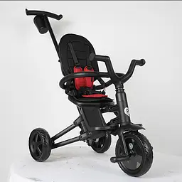 Велосипед складаний триколісний дитячий Qplay Nova Niello Red (S700-12Nova+EvaRed) - мініатюра 13
