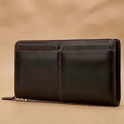 Чоловічий клатч-барсетка з ремінцем на руку 14940 Vintage коричневий
