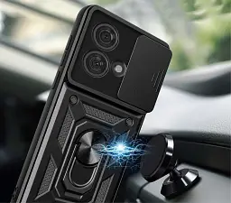 Панель BeCover Military для Motorola Edge 40 Neo Black (710677) - мініатюра 4
