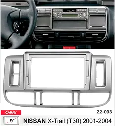 Перехідна рамка Nissan X-trail Carav 22-093 - мініатюра 4