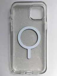 Чохол прозорий протиударний із блискітками Speck Presidio Clear Glitter MagSafe 150121-9221 для iPhone 14 Plus/15 Plus (6.7") - мініатюра 7