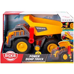 Самоскид Dickie Toys Вольво. Будівельна сила зі звуковими та світловими ефектами 30 см (3725013) - мініатюра 2