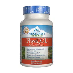Трави Ridgecrest Herbals Комплекс для Ліквідації Хронічної Втоми, PhysiQOL, Ri (RCH566)