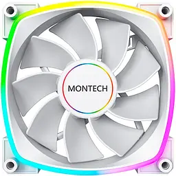 Вентилятор MONTECH 140MM RX140 Reverse PWM WHITE (RX140 PWM WHITE) - мініатюра 2