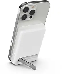 Belkin Акумулятор портативний літій-іонний Power Bank 5000мА·год, MagSafe Wireless, білий - мініатюра 6