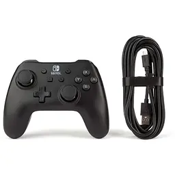 Дротовий контролер PowerA Nintendo Switch - чорний, знімний 10-футовий USB-кабель, офіційна ліцензія Nintendo - мініатюра 7