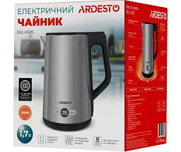 Електрочайник Ardesto EKL-X52E 1.5 л нержавіюча сталь - мініатюра 6