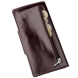 Чоловічий шкіряний гаманець SHVIGEL 18х8,5х1 см acs0016050 - мініатюра 5