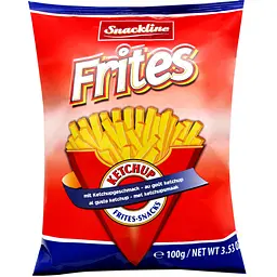 Снеки Snackline Frites зі смаком кетчупу 100 г 