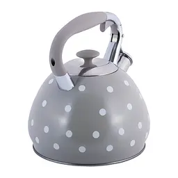 Чайник із свистком Kamille KM-0695GR 3 л сірий - мініатюра 3