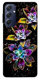 Чохол Demsky Flowers on black для Samsung Galaxy M54 5G