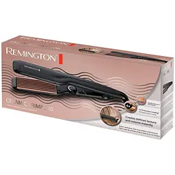 Плойка Remington Ceramic Crimp 220 гофре 54 Вт чорна (S3580) - мініатюра 2