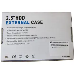 Кишеня зовнішня Dynamode 2.5" SATA HDD/SSD USB 3.0 Black (DM-CAD-25318) - мініатюра 9