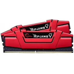 Модуль пам'яті для комп'ютера DDR4 8GB (2x4GB) 2400 MHz RIPJAWS V RED G.Skill (F4-2400C17D-8GVR) - мініатюра 2