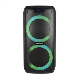 Портативна акустика ASPOR A668 (with microphone) Black