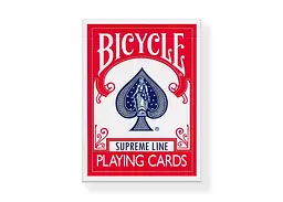Карти гральні United States Playing Card Company Bicycle Supreme Line (red blue) (86205) - мініатюра 2