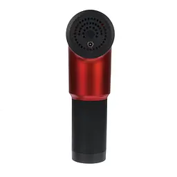 Перкусійний масажер для тіла електричний масажер пістолет 24W Massage gun бордовий - мініатюра 3