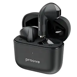 Бездротові навушники Earphones Proove Mainstream, IPX4, ENC, BT5.3, 40mAh, 400mAh, 4h, TWS black UA UCRF - мініатюра 4