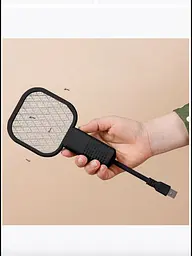 Портативна електрична USB-пастка для комарів та літаючих комах з УФ-світлом 5 Вт - мініатюра 3