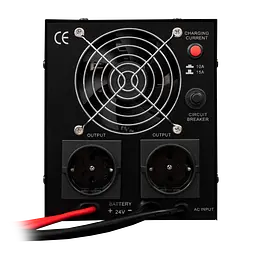 ДБЖ LogicPower LPY-PSW-1500VA+ (1050Вт) 10A/15A з правильною синусоїдою 24V - мініатюра 4
