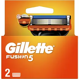 Змінні картриджі для гоління чоловічі Gillette Fusion5 2 шт. - мініатюра 2