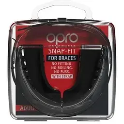 Капа під брекети Opro Snap-Fit for Braces, Black (art.002318001) - мініатюра 3