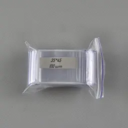 Пакети Zip-Lock прозорі 3,5x4,5 см, 100 шт, поліетиленові пакети із застібкою - мініатюра 3