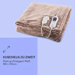 Електрична ковдра Klarstein Dr.Watson XL 180 x 130 (10024006) - мініатюра 5